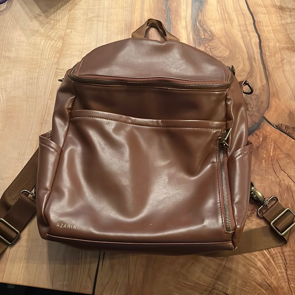 Azaria diaper bag La Mère- Chestnut